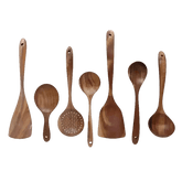 Thailand Wood Kitchenware Cooking Spoons Set - GiFTiFY