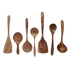 Thailand Wood Kitchenware Cooking Spoons Set - GiFTiFY