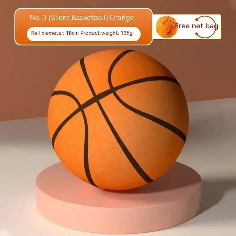 Three Colorful Toddler Children's Ball Set. Elastic Ball Toy. Silent Basketball by CJ