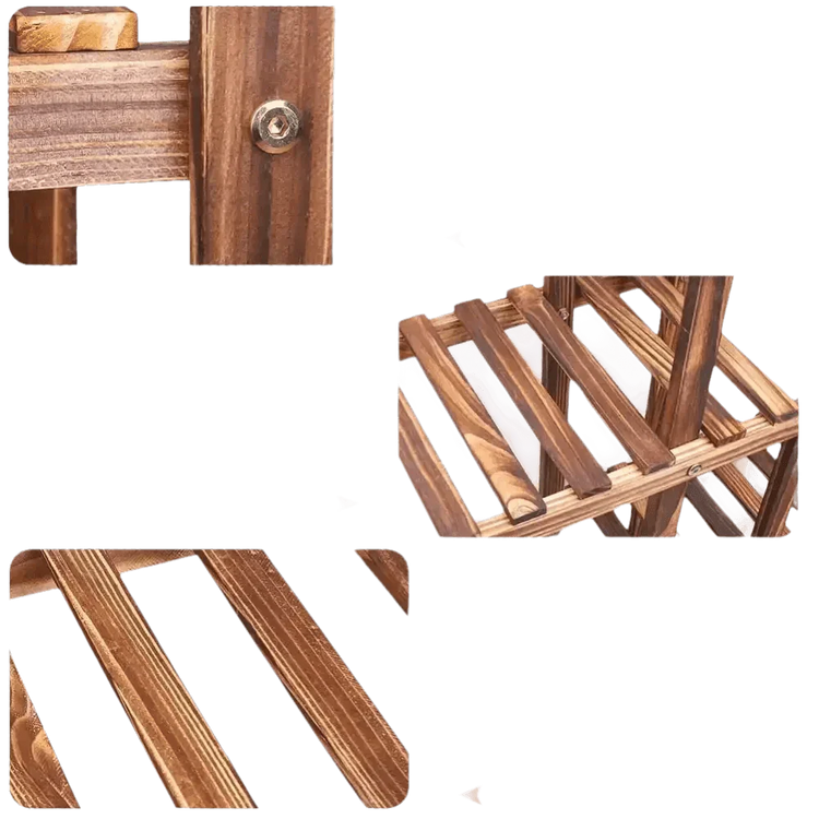 Tier Indoor Wood Plant Stand - GiFTiFY