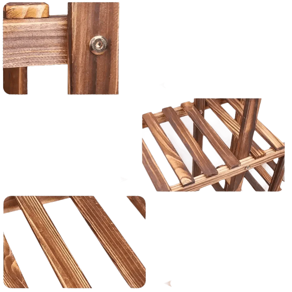Tier Indoor Wood Plant Stand - GiFTiFY