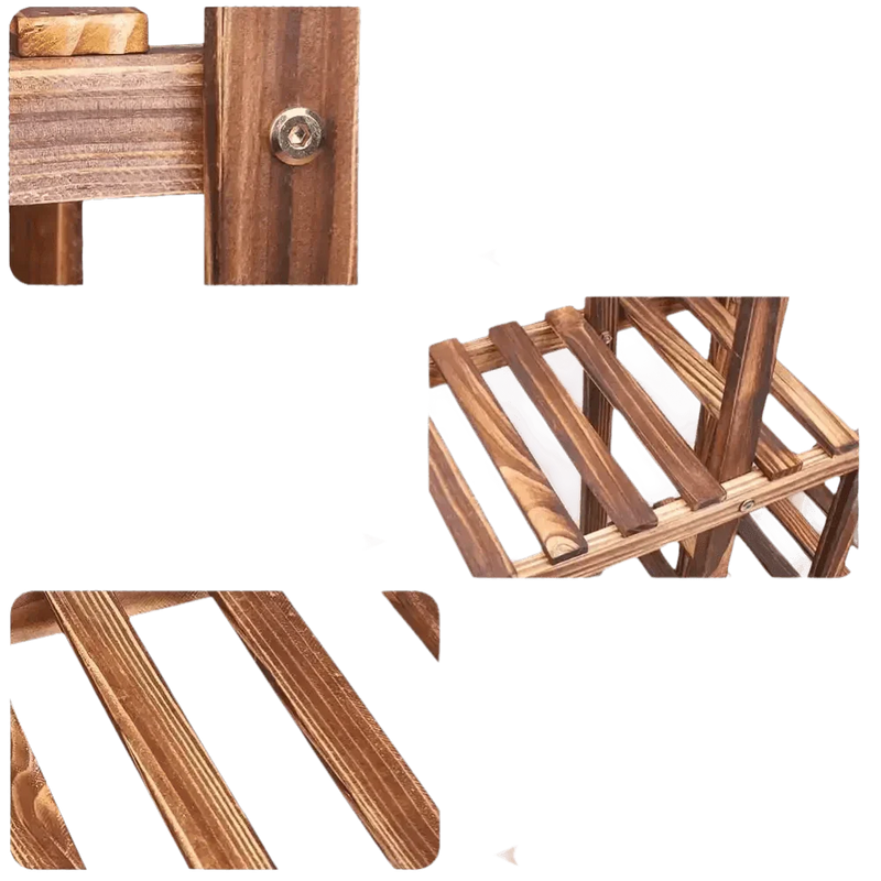 Tier Indoor Wood Plant Stand Plant Stand by unhohome Store