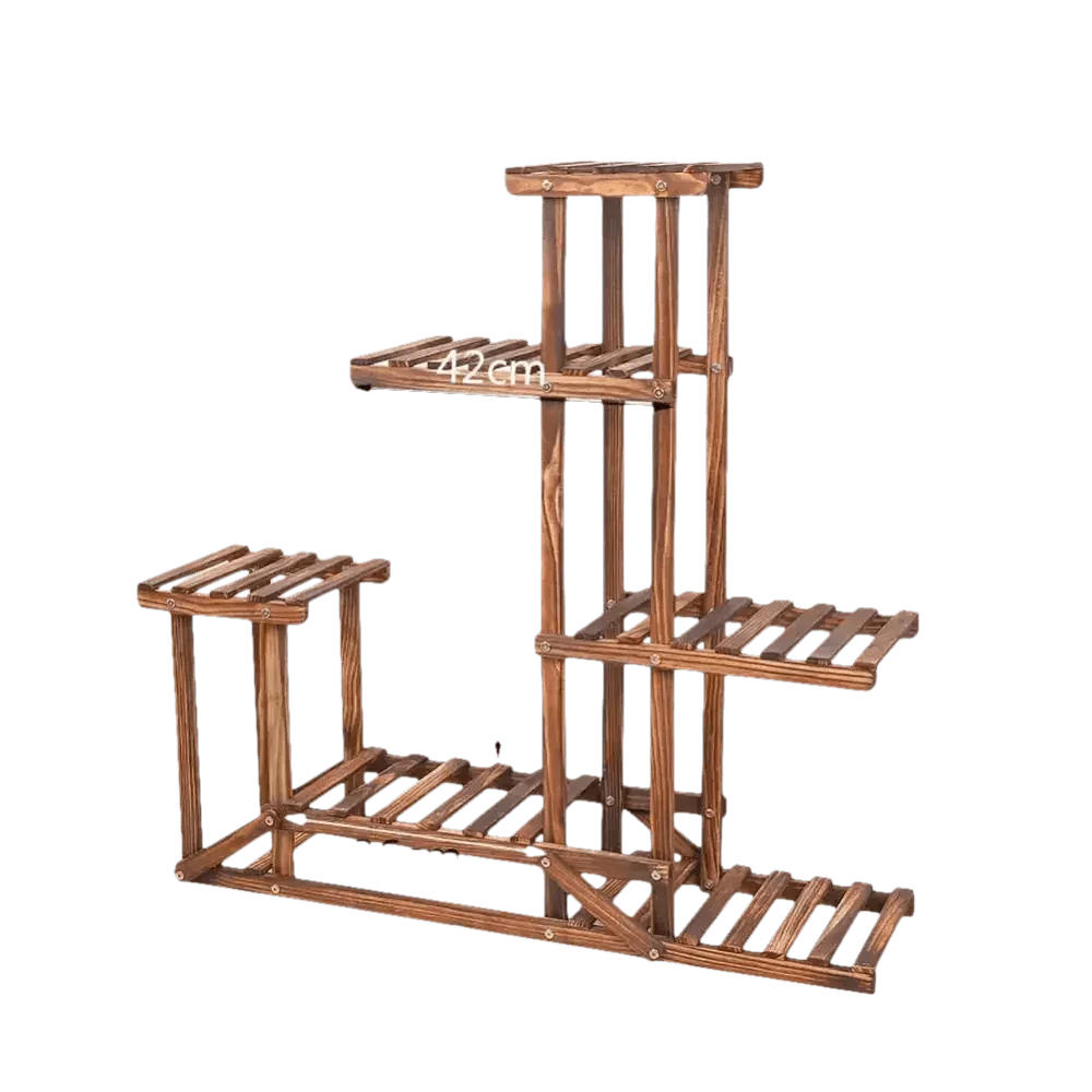 Tier Indoor Wood Plant Stand - GiFTiFY