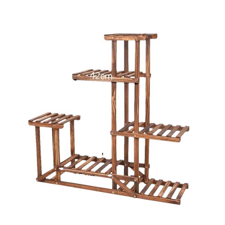 Tier Indoor Wood Plant Stand - GiFTiFY