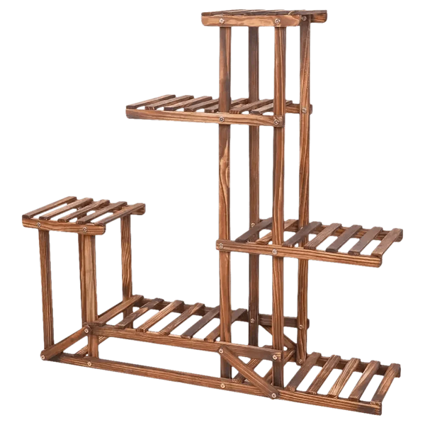 Tier Indoor Wood Plant Stand - GiFTiFY