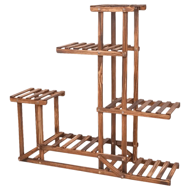 Tier Indoor Wood Plant Stand Plant Stand by unhohome Store