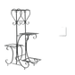 Tiered Metal Plant Stand with Plants - GiFTiFY