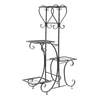 Tiered Metal Plant Stand with Plants - GiFTiFY