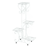 Tiered Metal Plant Stand with Plants - GiFTiFY