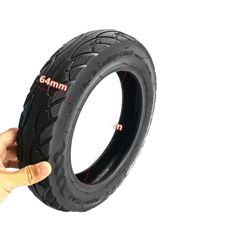 Two Black Electric Scooter 12x2 Tubeless Tyres 12 Inch Tubeless Tyre by Shop1102565623 Store