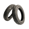 Two Black Electric Scooter 12x2 Tubeless Tyres - GiFTiFY