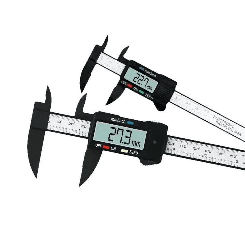 Two Black Digital Calipers Electronic Vernier Caliper Set - GiFTiFY