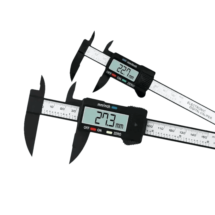 Two Black Digital Calipers Electronic Vernier Caliper Set - GiFTiFY