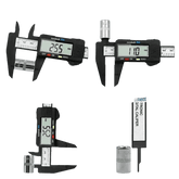 Two Black Digital Calipers Electronic Vernier Caliper Set - GiFTiFY