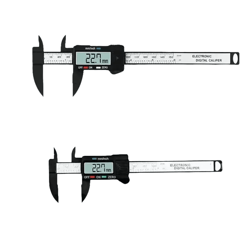 Two Black Digital Calipers Electronic Vernier Caliper Set - GiFTiFY