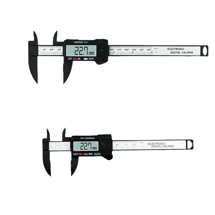 Two Black Digital Calipers Electronic Vernier Caliper Set - GiFTiFY