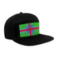 Two Black LED Message Display Baseball Cap USB Rechargeable - GiFTiFY