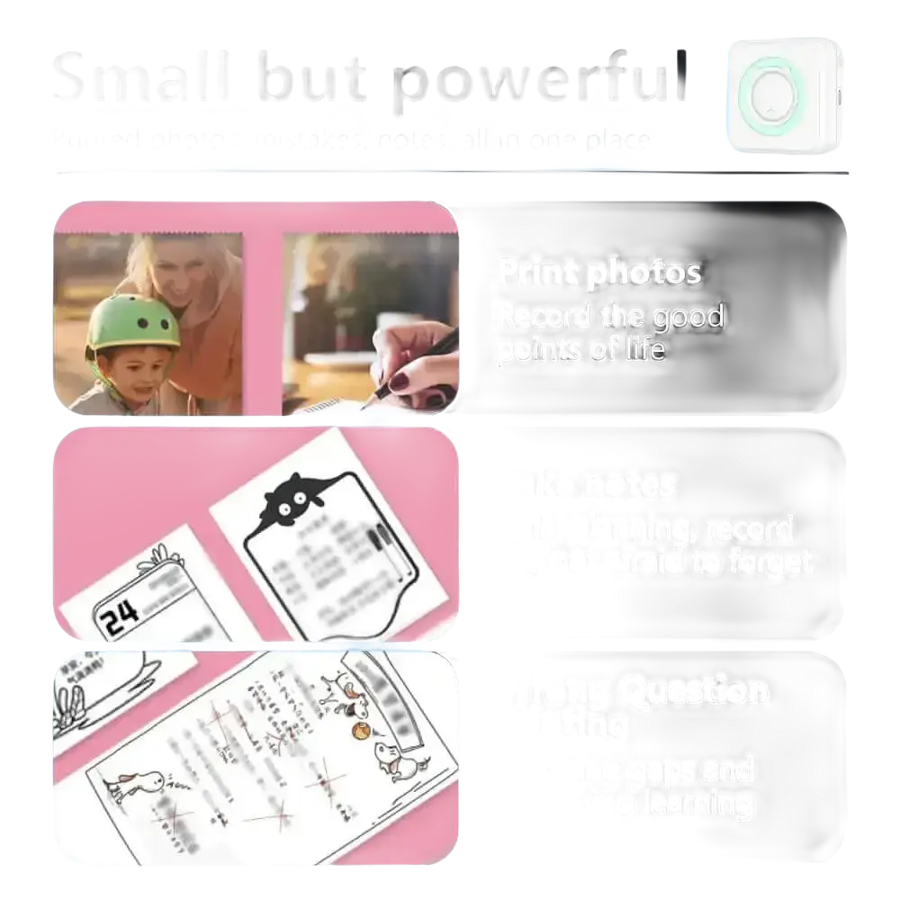 Two Olaf's Mini Printer Thermal Bundle110 X 80 X 35 MM,1200mA,200DPI,57X25mm,eboygifts,eboygifts.com,English,French,German,Greek,Italian,Japanese,Korean,Mini Portable Printer,mini printer,Olaf,Polish,Portuguese,Russian,Spanish,sticker printer,Thai,thermal