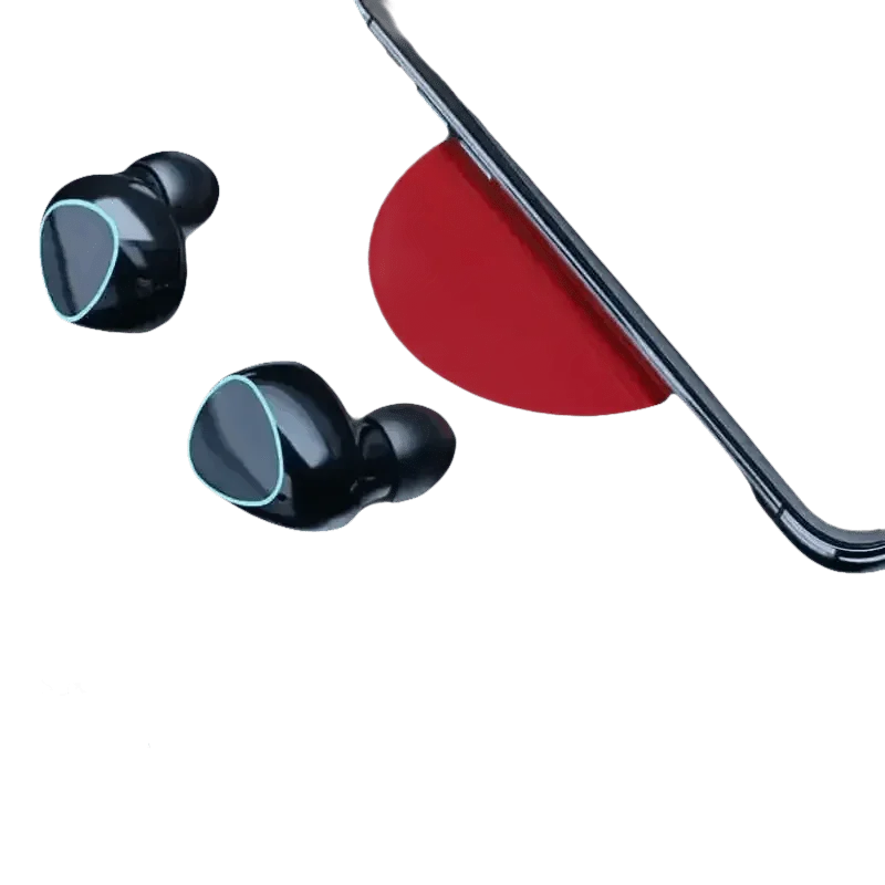 M10 Black TWS Bluetooth Earphones 3500mAh Charging Box - GiFTiFY