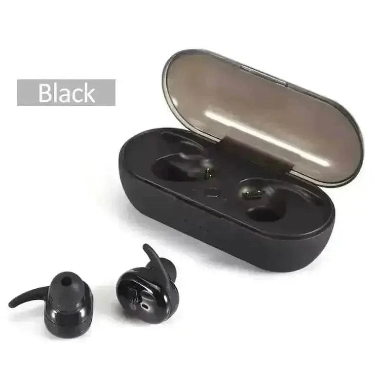 M10 Black TWS Bluetooth Earphones 3500mAh Charging Box - GiFTiFY