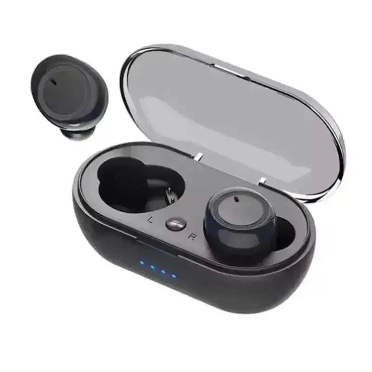 M10 Black TWS Bluetooth Earphones 3500mAh Charging Box - GiFTiFY