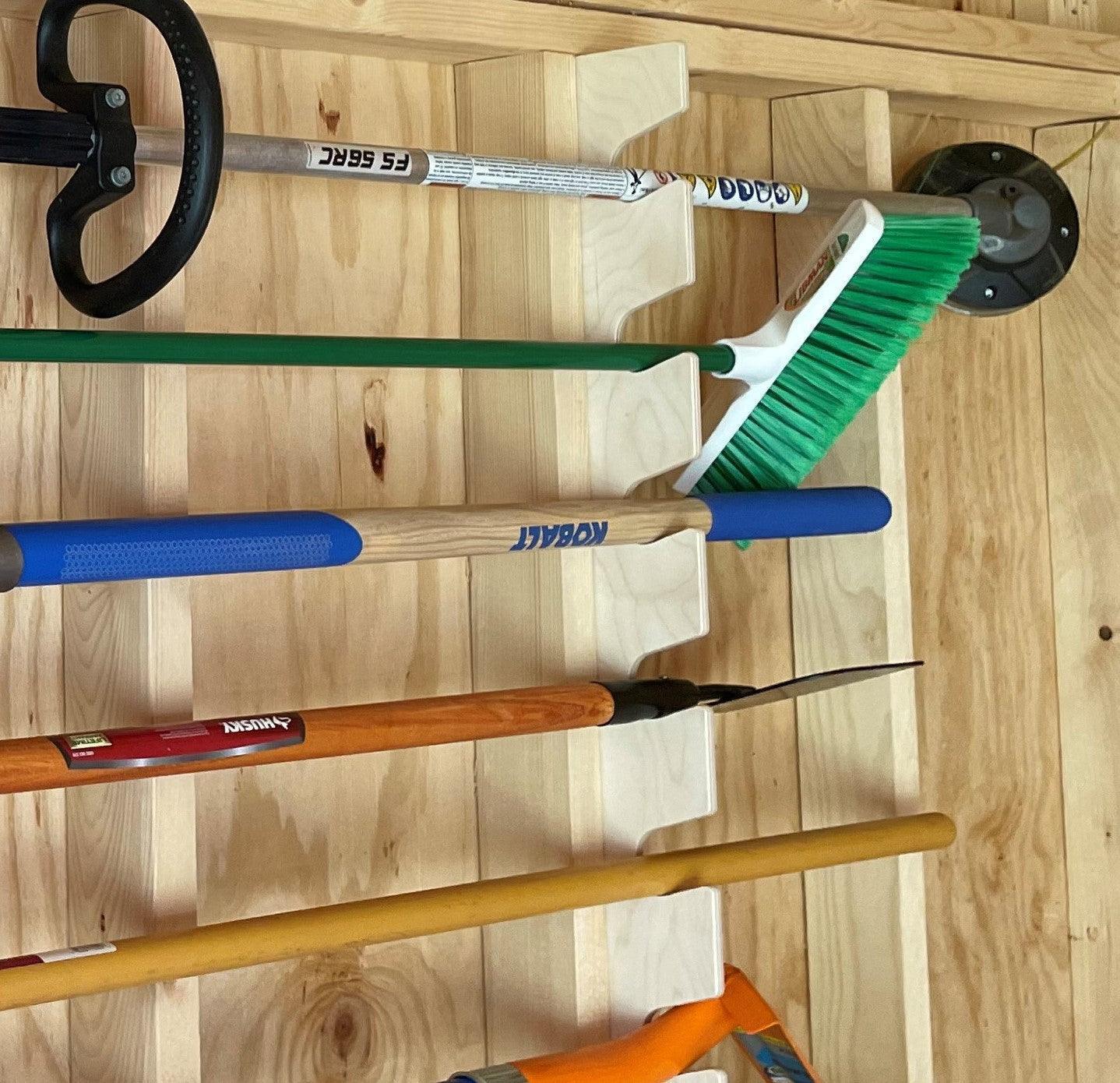 Ultimate Shed Organization Kit – Yard & Garden Tool Rack HangThis Up My Shed Organizing System