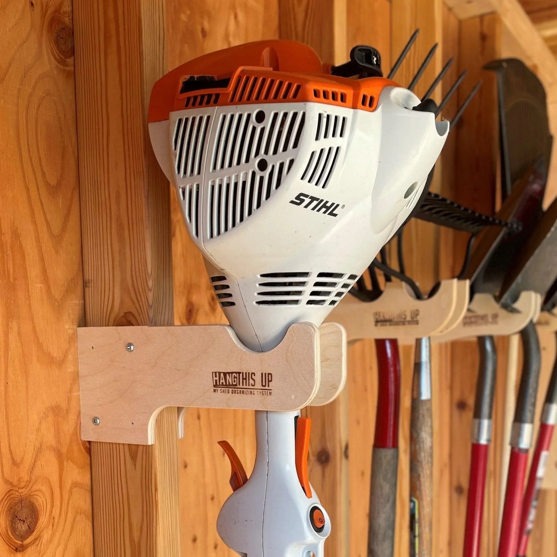 Ultimate Shed Organization Kit – Yard & Garden Tool Rack HangThis Up My Shed Organizing System