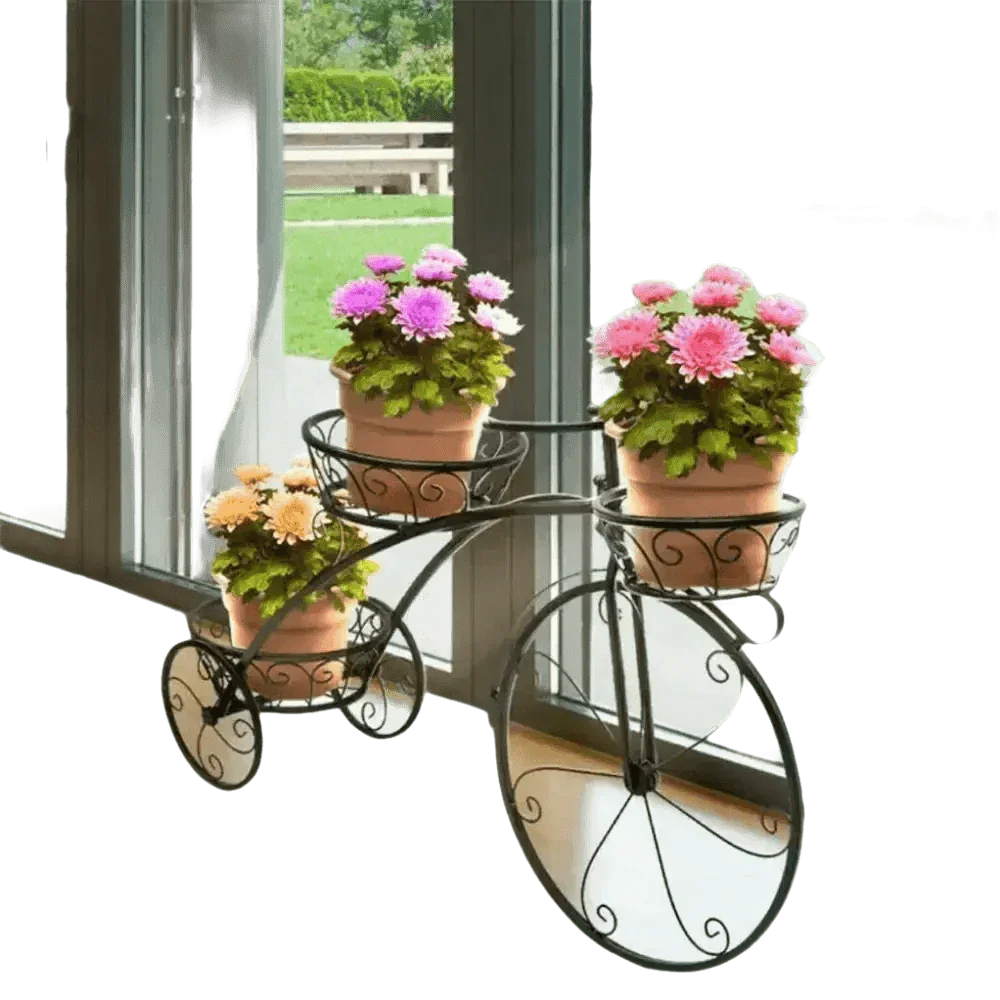 Unique 3 Tier Bicycle Plant Stand - GiFTiFY