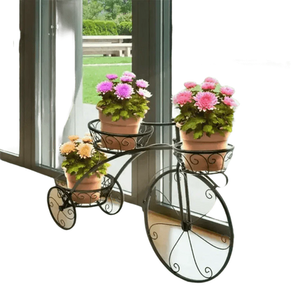Unique 3 Tier Bicycle Plant Stand - GiFTiFY