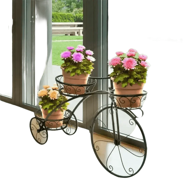 Unique 3 Tier Bicycle Plant Stand - GiFTiFY