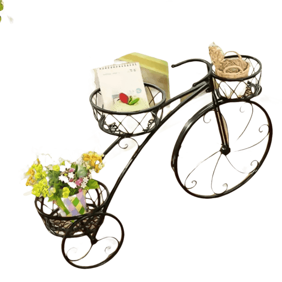 Unique 3 Tier Bicycle Plant Stand - GiFTiFY