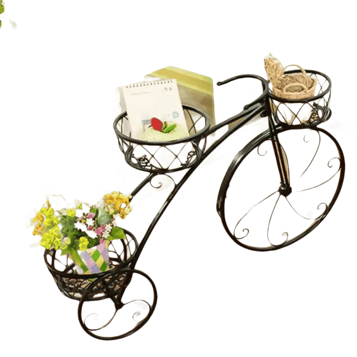 Unique 3 Tier Bicycle Plant Stand - GiFTiFY