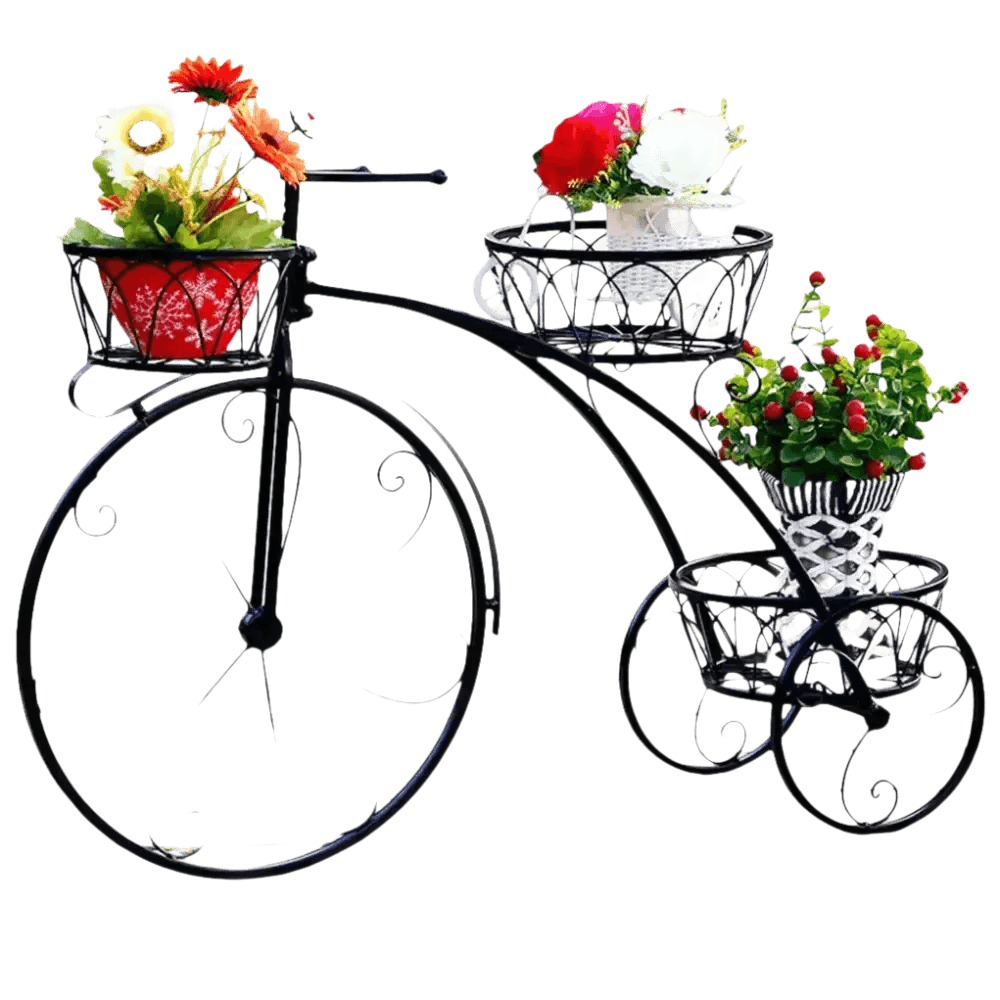 Unique 3 Tier Bicycle Plant Stand - GiFTiFY