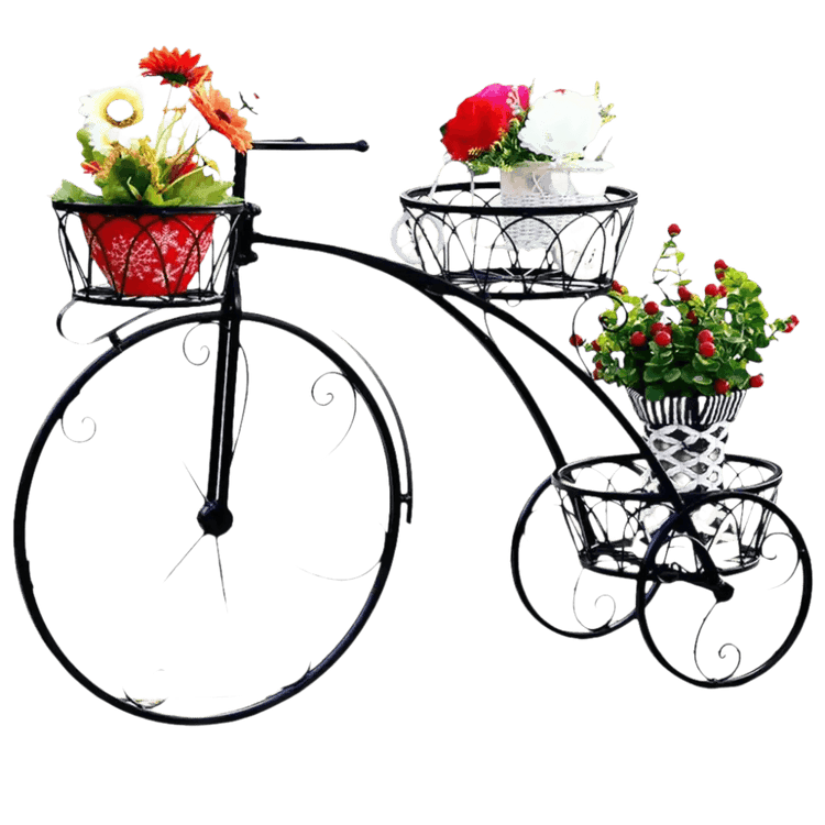 Unique 3 Tier Bicycle Plant Stand - GiFTiFY