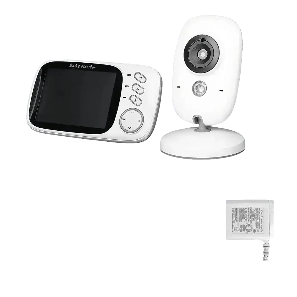 Video Baby Monitor with Two-Way Audio and Temperature Display US Plug - GiFTiFY