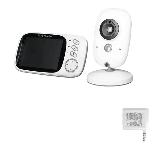 Video Baby Monitor with Two-Way Audio and Temperature Display US Plug - GiFTiFY