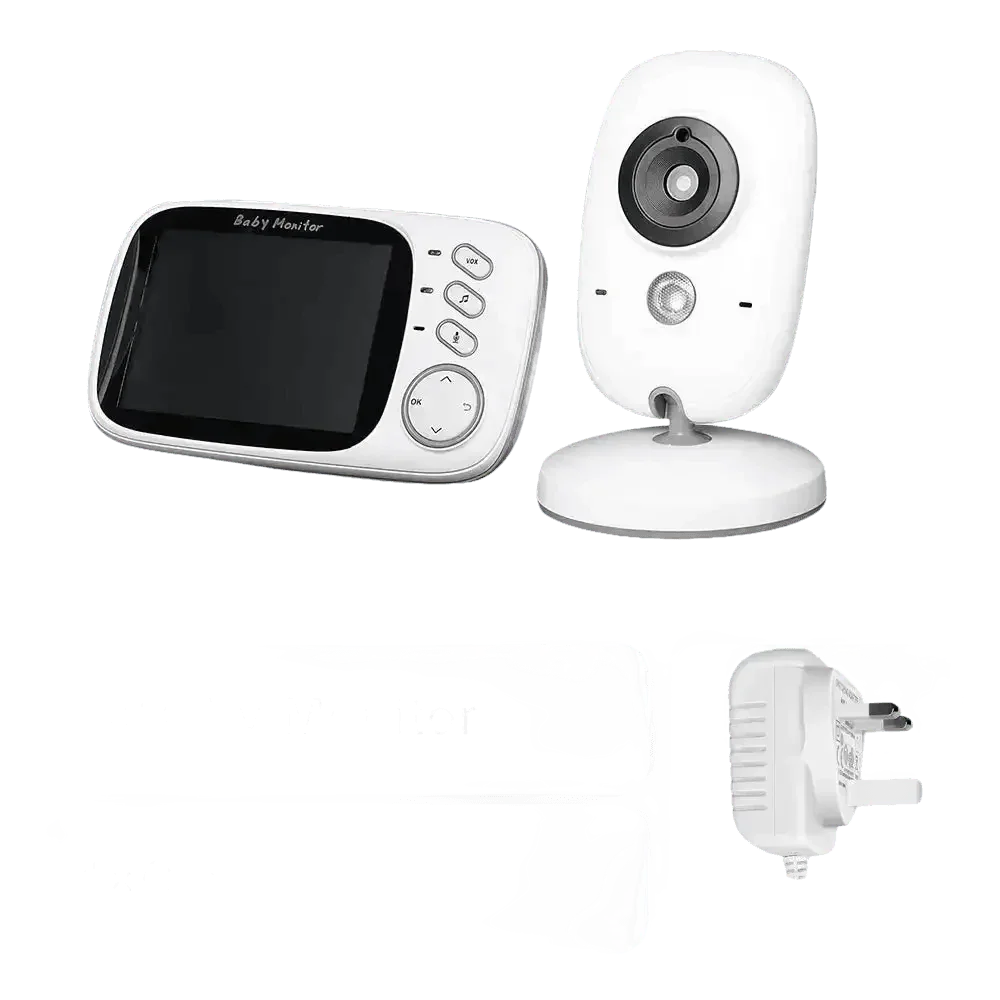 Video Baby Monitor with Two-Way Audio and Temperature Display US Plug - GiFTiFY
