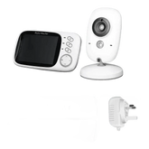 Video Baby Monitor with Two-Way Audio and Temperature Display US Plug - GiFTiFY