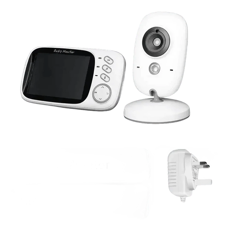 Video Baby Monitor with Two-Way Audio and Temperature Display US Plug - GiFTiFY