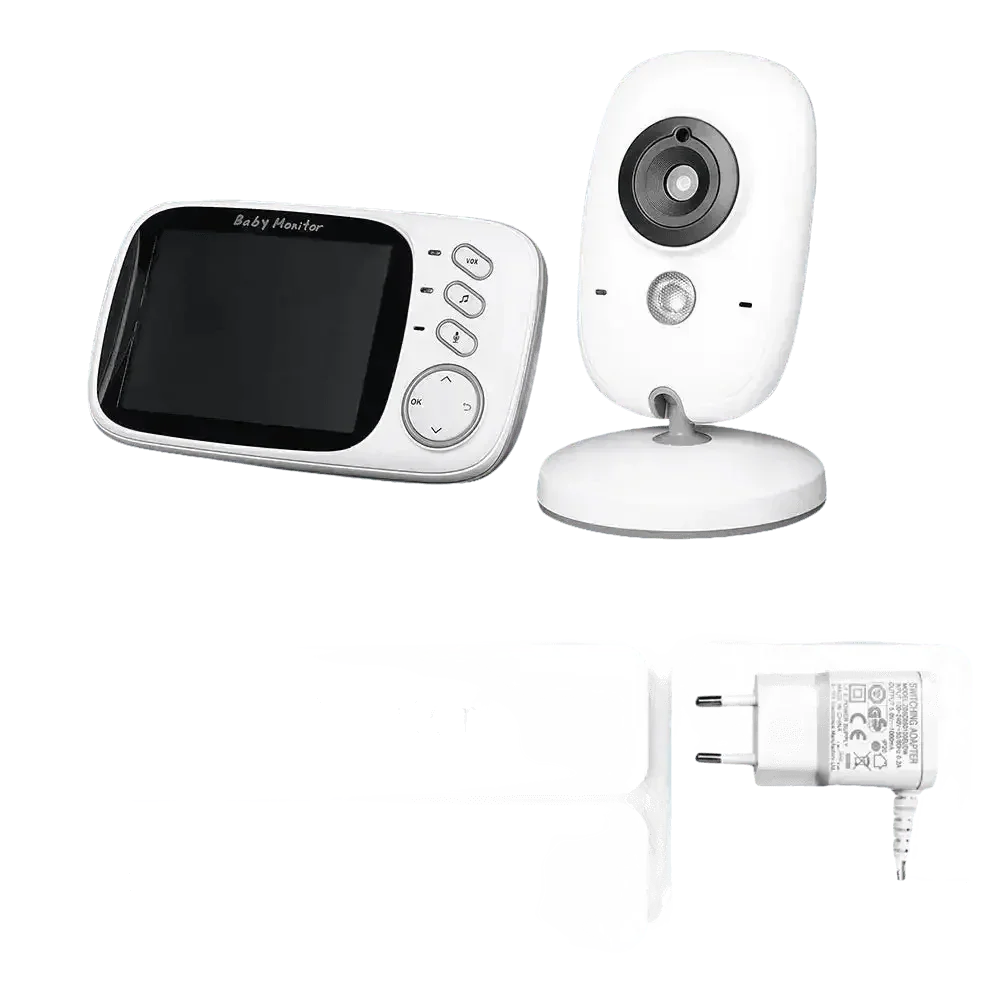 Video Baby Monitor with Two-Way Audio and Temperature Display US Plug - GiFTiFY
