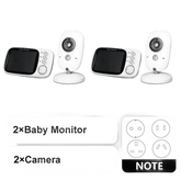 Video Baby Monitor with Two-Way Audio and Temperature Display US Plug - GiFTiFY