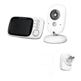Video Baby Monitor with Two-Way Audio and Temperature Display US Plug - GiFTiFY