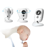 Video Baby Monitor with Two-Way Audio and Temperature Display US Plug - GiFTiFY