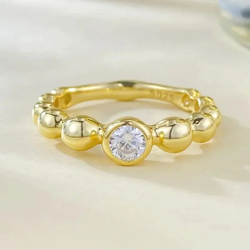 Radiant Cut Lab Moissanite Diamond Ring 100% Real 925 Rings by Dropshee