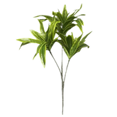 Variegated Dracaena Artificial Palm Tree in Textured Pot - GiFTiFY