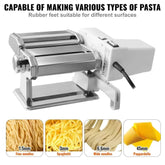 VEVOR Pasta Maker Machine Fresh Pasta Maker Machine Stainless Steel Noodle Rollers Cutter Slicer for Cutting Home Appliance - GiFTiFY