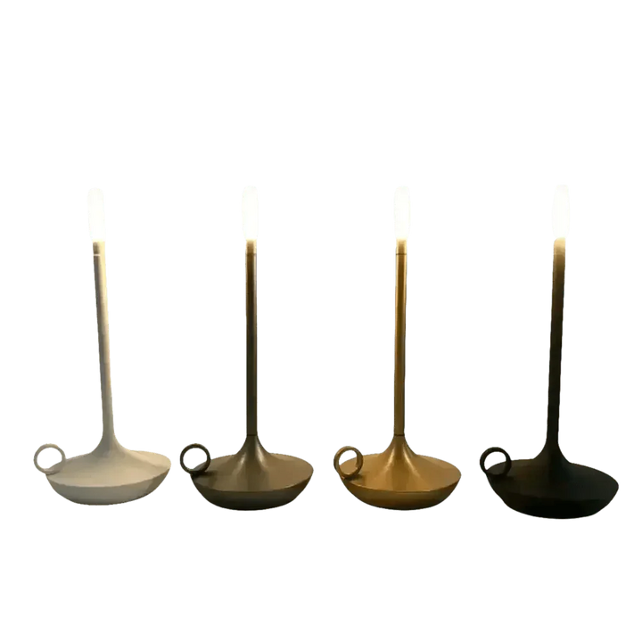 Vintage Aluminum Candle Lamp - GiFTiFY