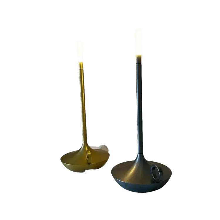 Vintage Aluminum Candle Lamp - GiFTiFY