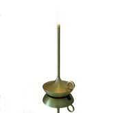 Vintage Aluminum Candle Lamp - GiFTiFY