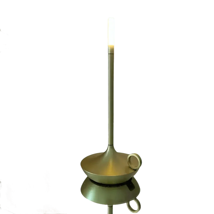 Vintage Aluminum Candle Lamp - GiFTiFY